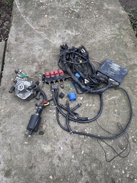 Instalatie GPL  incompleta