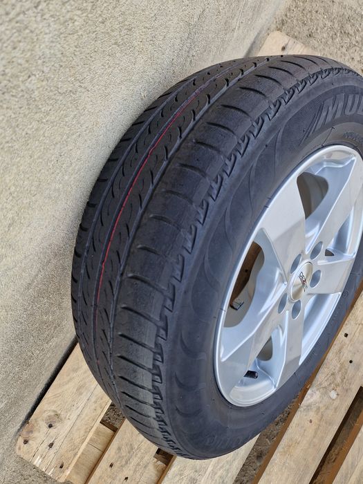 Rezerva janta 5x100 Skoda Fabia Vw Polo anvelopa 185 65 14