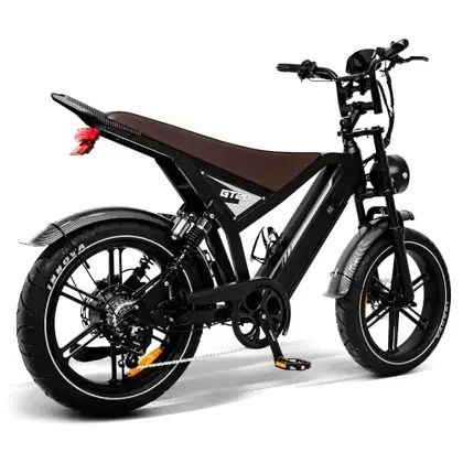 OUXI GT20 електрически FAT велосипед пълно окачване