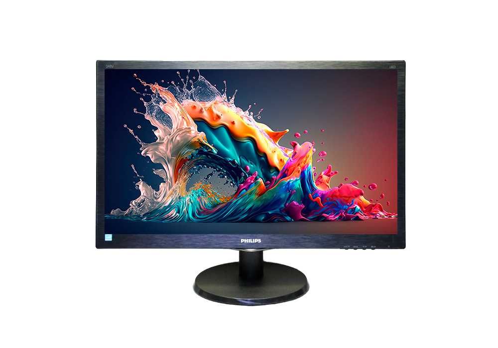 Монитор 23.6" 1920x1080 PHILIPS 243V5LHSB DVI HDMI