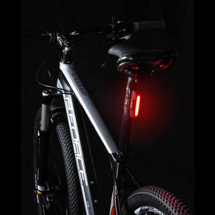 Задна LED стоп светлина за велосипед FORCE COB, 29 Lum, 16 Led, USB