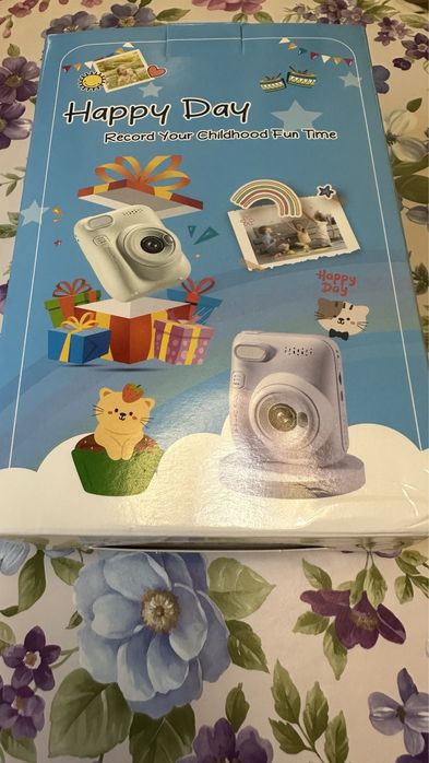 Camera copii cu imprimare albastru sau violet noua sigilata