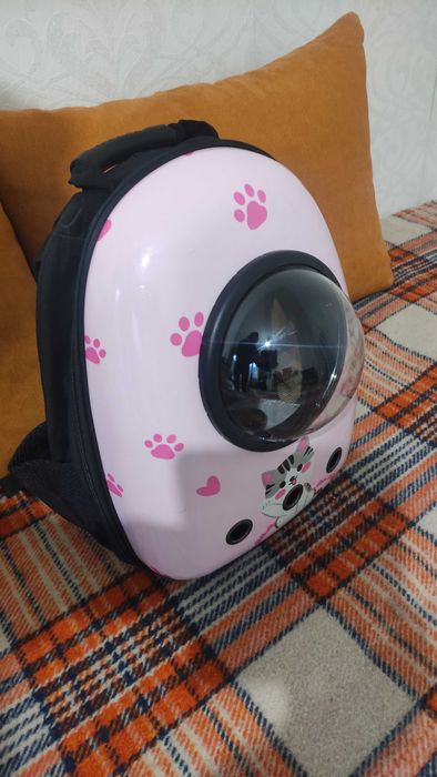 Раница за котки тип "космонавт"