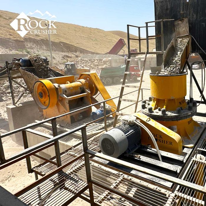 Щековая дробилка RockCrusher RCJ 96 (аналог смд110) | НОВЫЙ с Завода