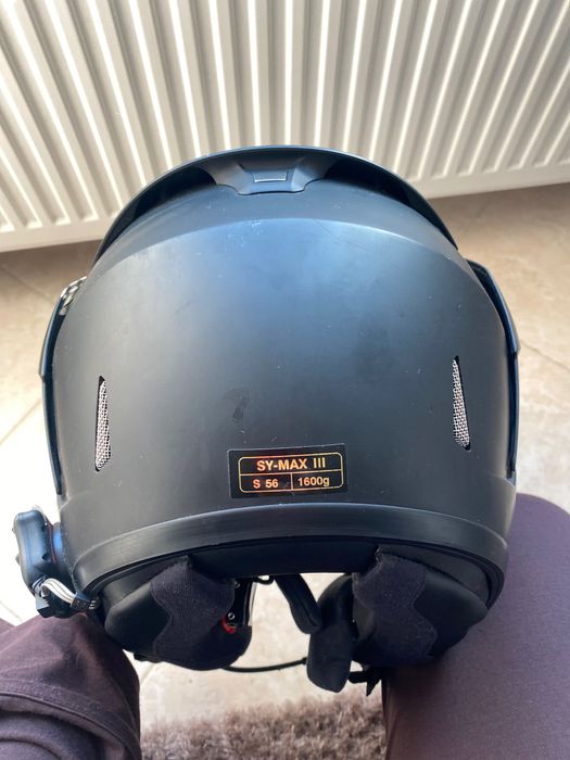 Каска HJC open face с включен блутут