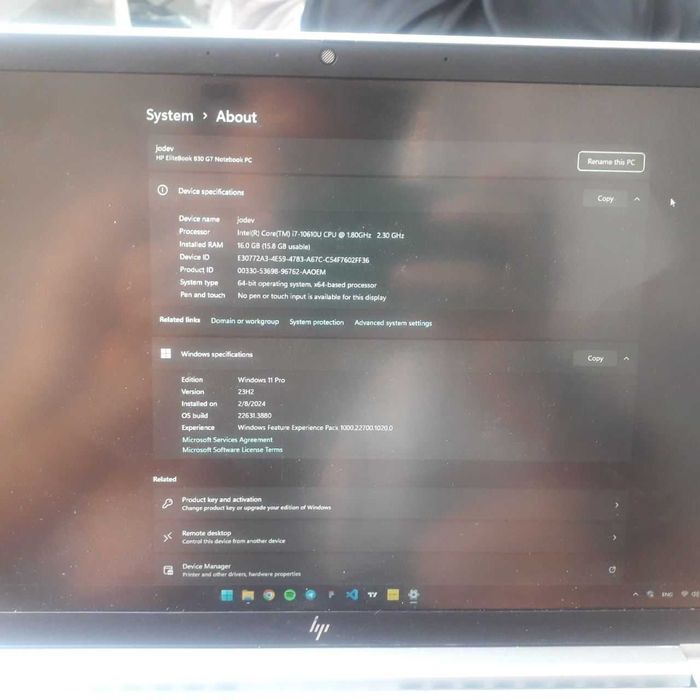 Noutbuk HP sotiladi srochna!