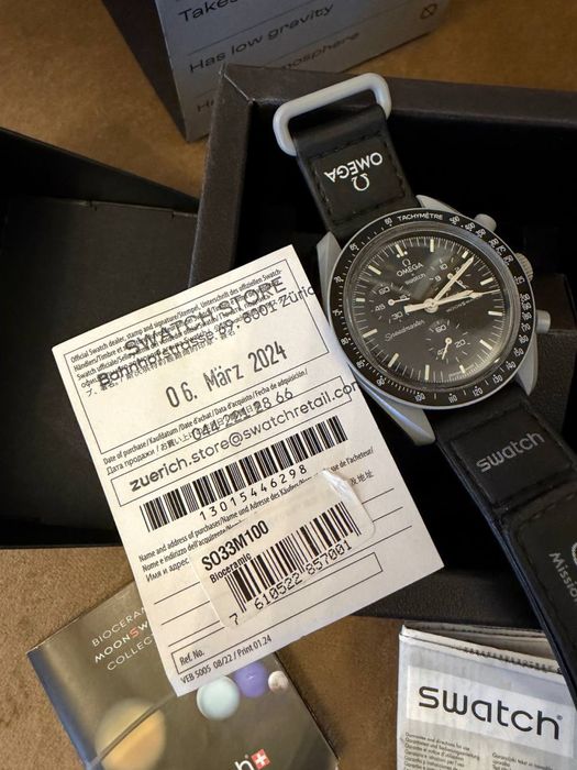 Omega × Swatch MoonSwatch Mission to the Moon