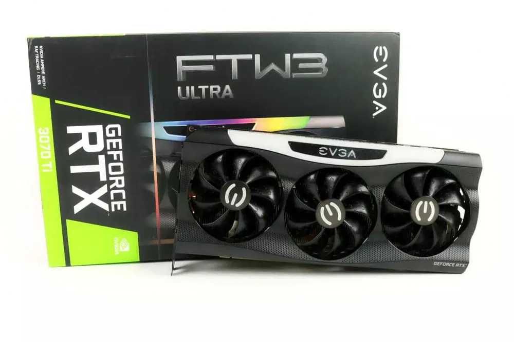 Видео карта EVGA RTX 3070TI FTW3 ULTRA