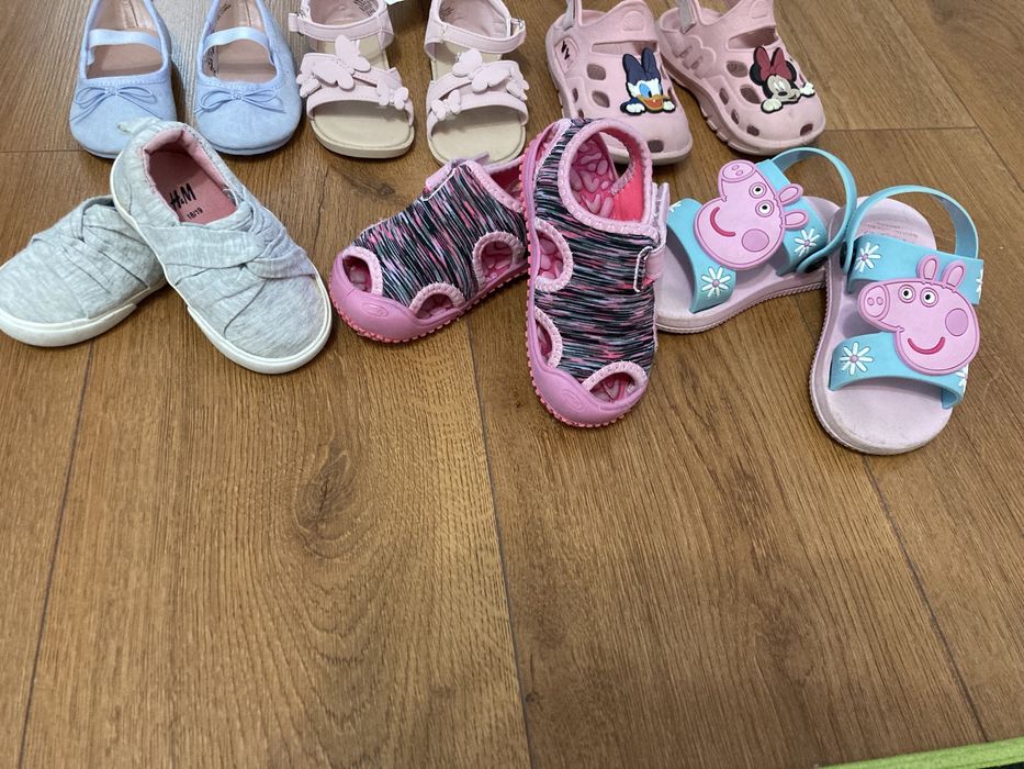 Детски летни обувки и сандали