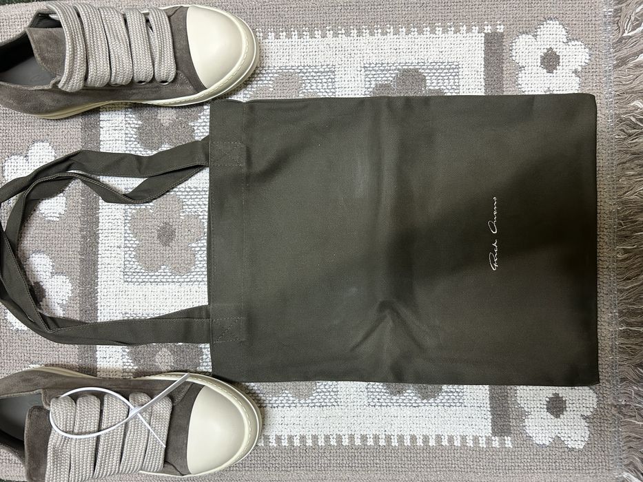 Rick owens jumbo lace low sneakers