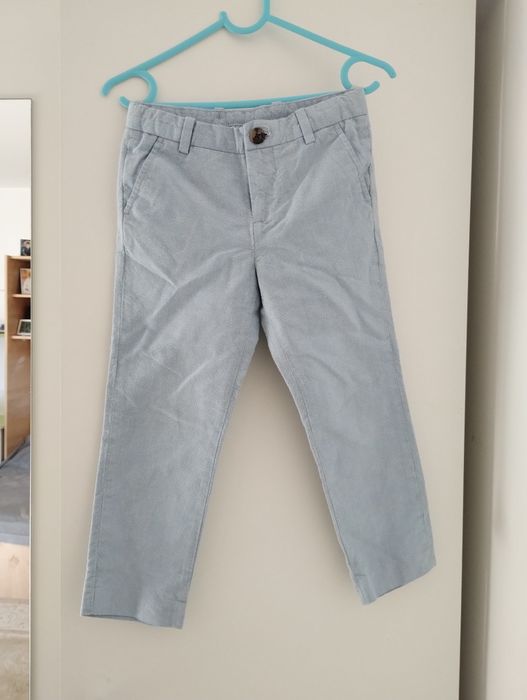 Costum h&m 110 albastru 4-5 ani copii