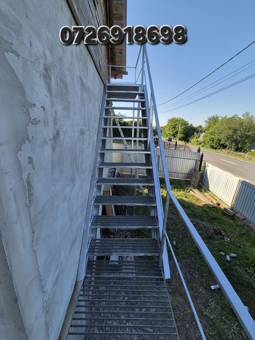 Vând Scări și trepte  metalice la cel mai bun pret galvanizate externe