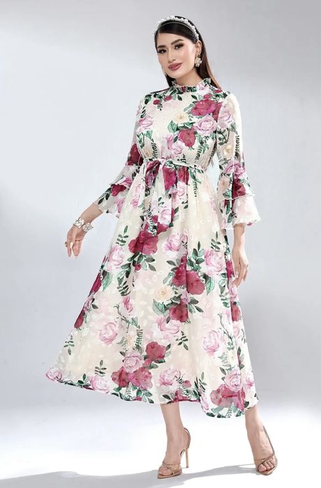 Rochie eleganta cu imprimeu floral