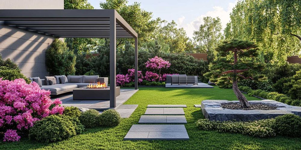 Proiectare, irigații, amenajare, întreținere grădini, spații verzi