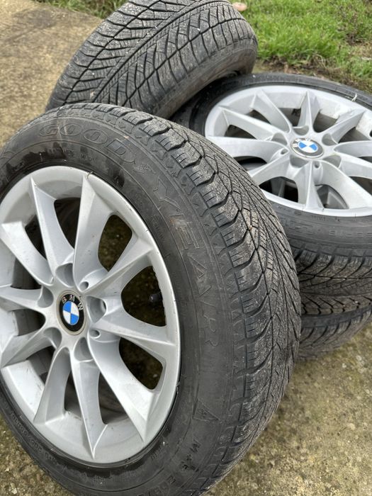 Jante originale bmw cauciucuri de iarna 5x120 r16