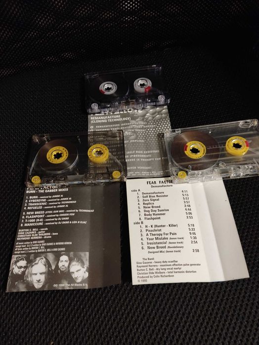 Касетки на Fear Factory