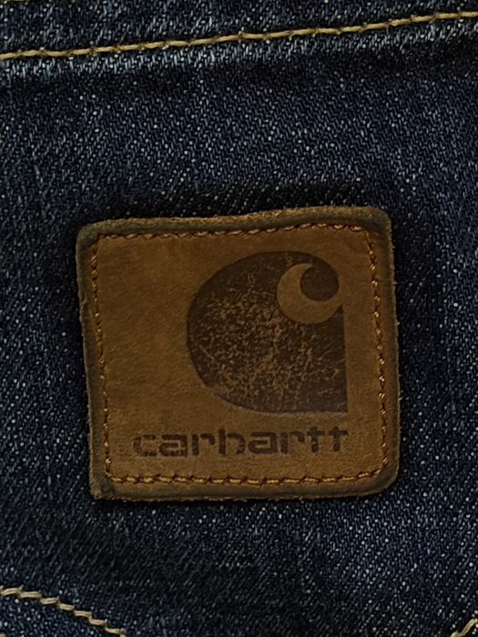 Carhartt WIP Leather patch дънки