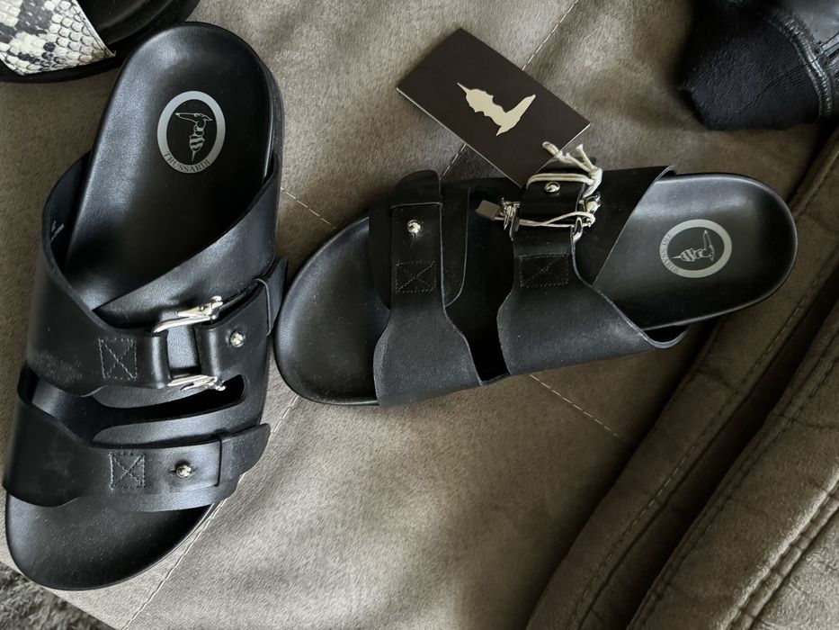 Slapi papuci di piele  Trussardi