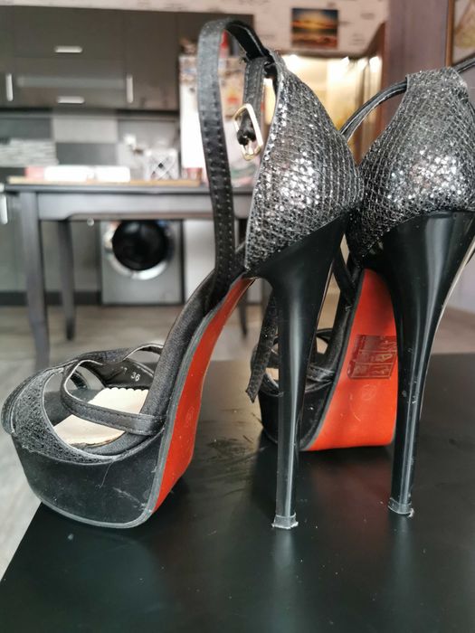 Намаление Бални черни обувки