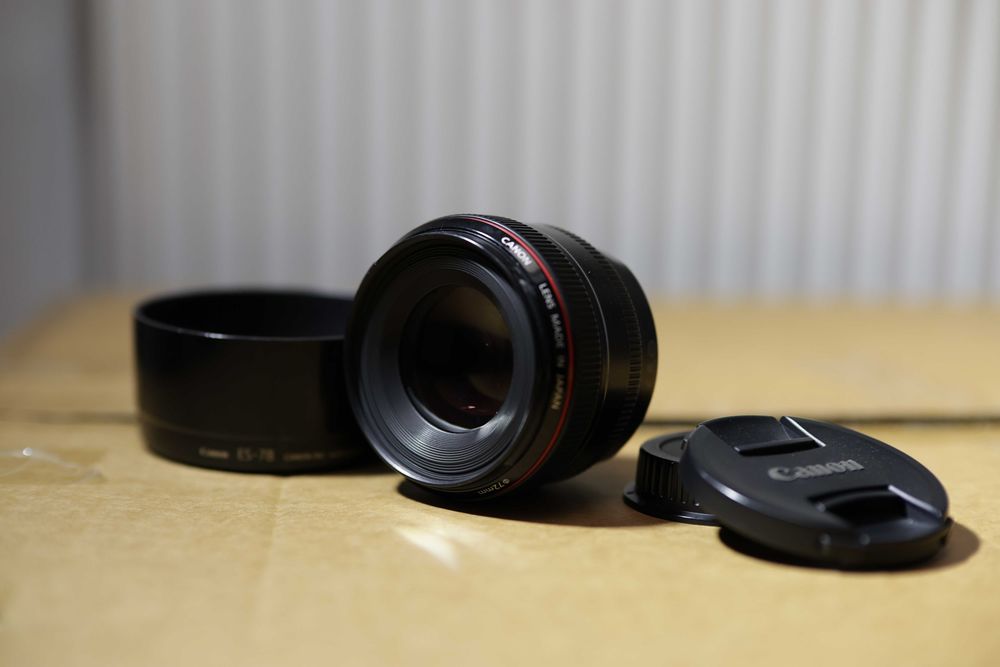 Obiectiv Canon EF 50 mm 1.2 L