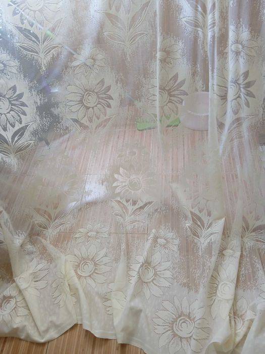 Perdea (material de perdea) 3m/5m nou floarea soarelui/galben pal