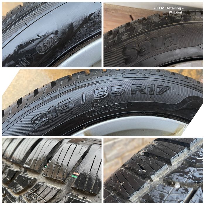 Cauciucuri de iarna cu jante de aliaj Q3 215/55 R17
