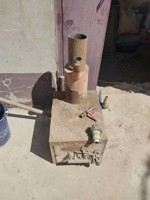 Газовый кател с горелкой