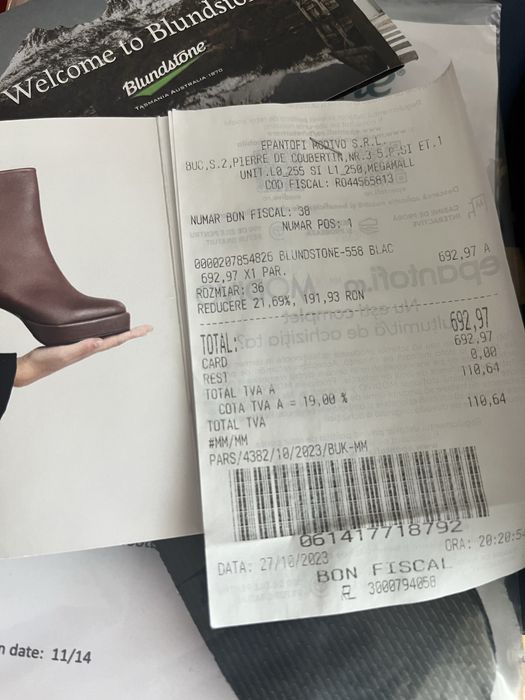 Ghete Blundstone 558 36