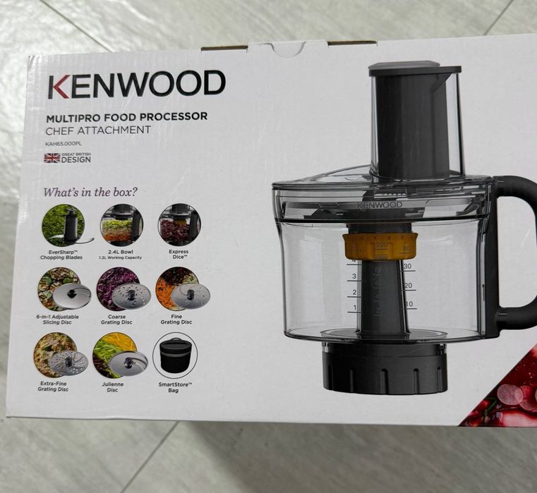 Продаётся срочно новый премиальный комплект кухонного комбайна Kenwood
