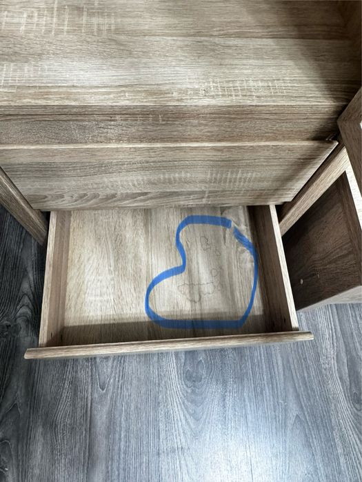 Шкаф витрина напольный