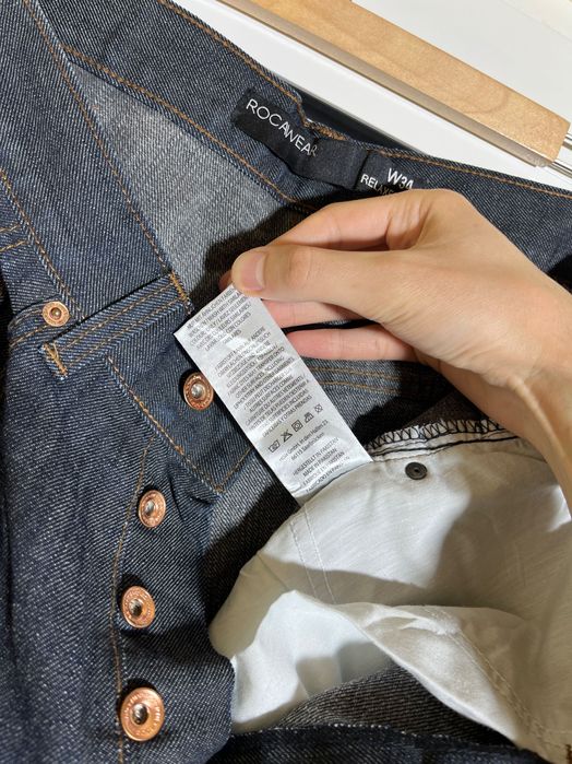 Мъжки рап дънки Rocawear (baggy denim hip hop pants размер 34)