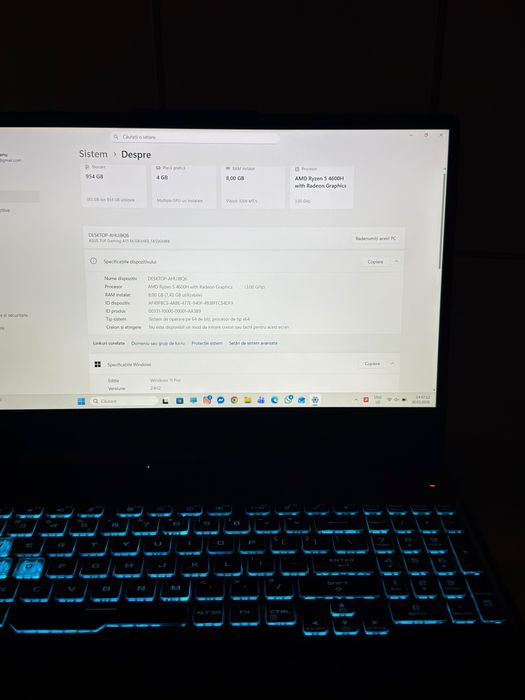 Laptop ASUS TUF Gaming
