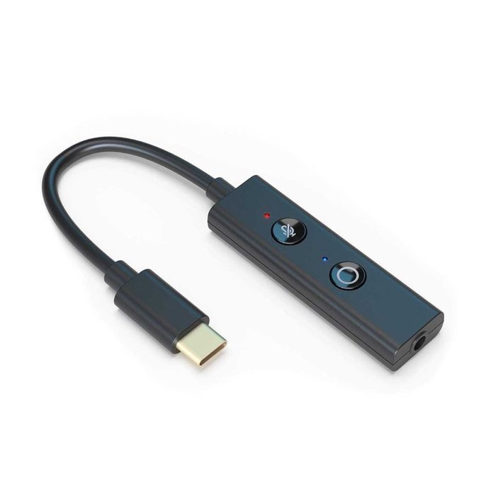CREATIVE SB PLAY!4 ЗВУКОВА КАРТА,USB-C, 3.5mm,NoiseClean,Crystal Voice