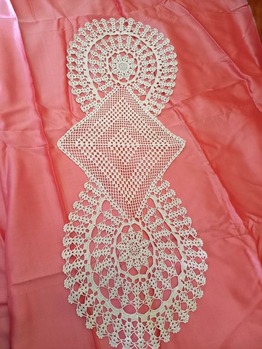 Плетени на 1 кука покривки