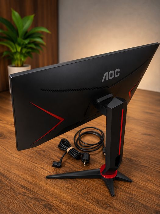 Монитор 23.8" AOC 24G2SP/BK, Black-Red