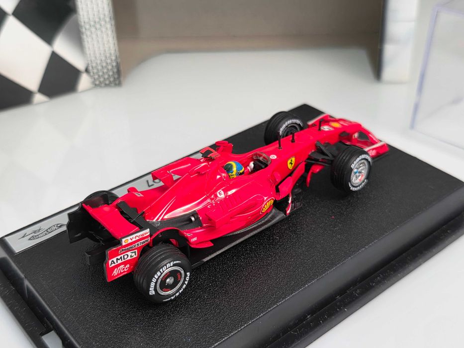 Macheta Auto 1/43 Hotwheels Ferrari 2007 F1 Felipe Massa Formula 1