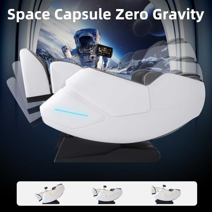 Scaun masaj Premium 4D AI Full Body Cu Incalzire Zero Gravity