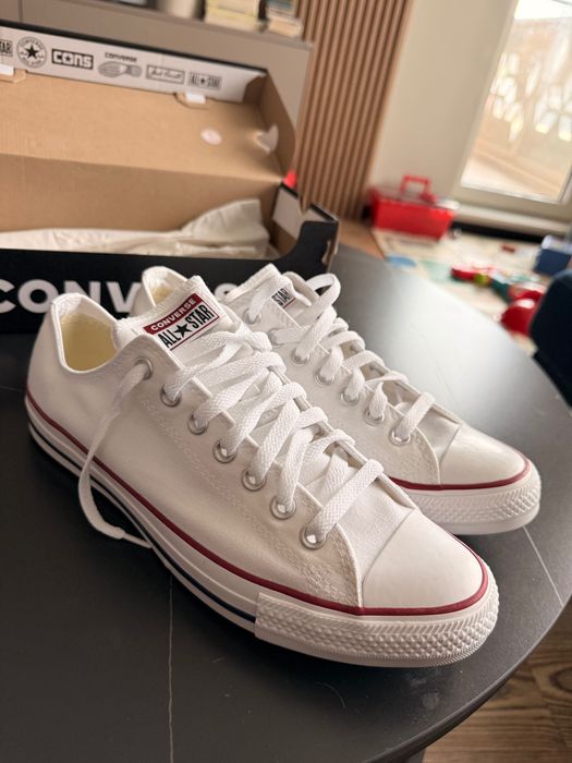 Converse бял 42.5 кецове