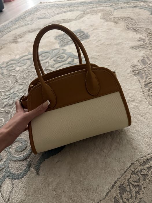 Сумка светло бежевая