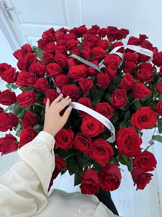 101 роза, 1 метр