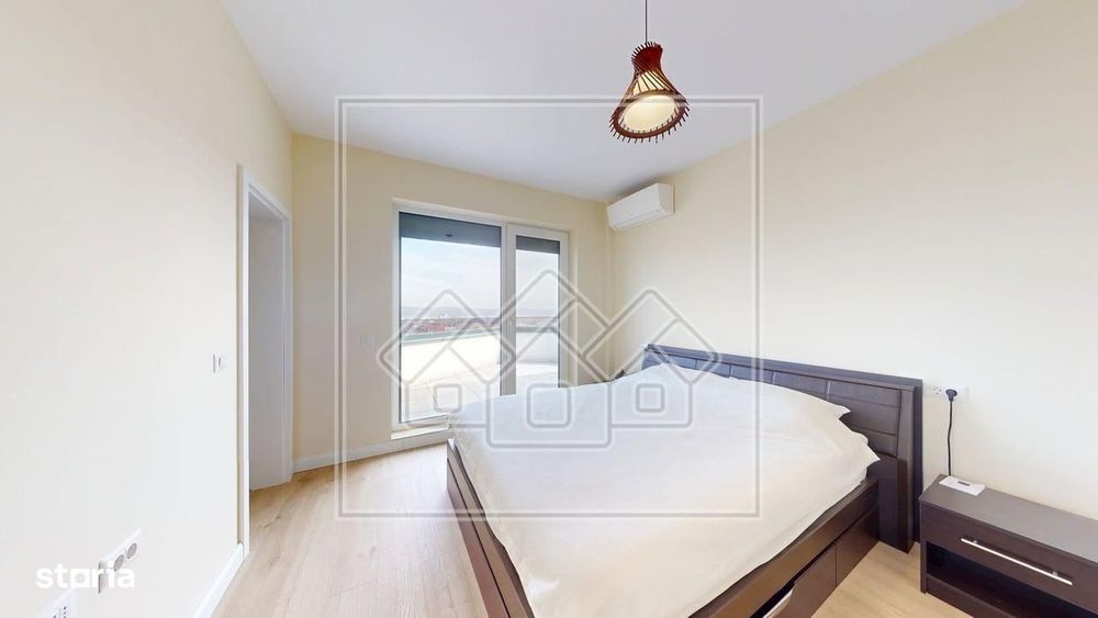 Penthouse nou - 87 mp utili, terasa 100 mp - mobilat si utilat modern