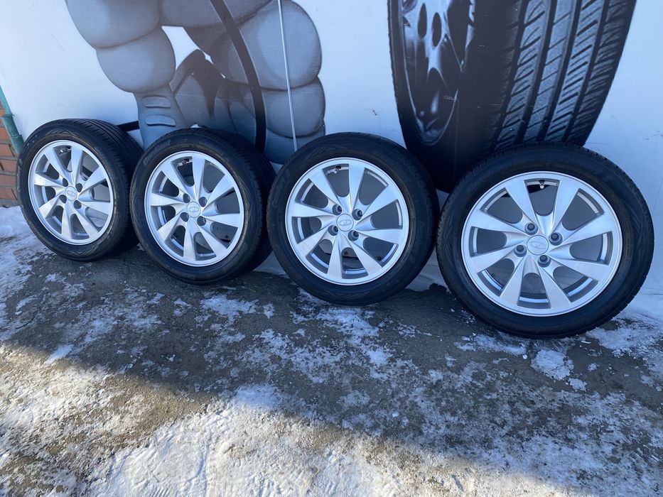 Продам диски SILVER c летними шинами