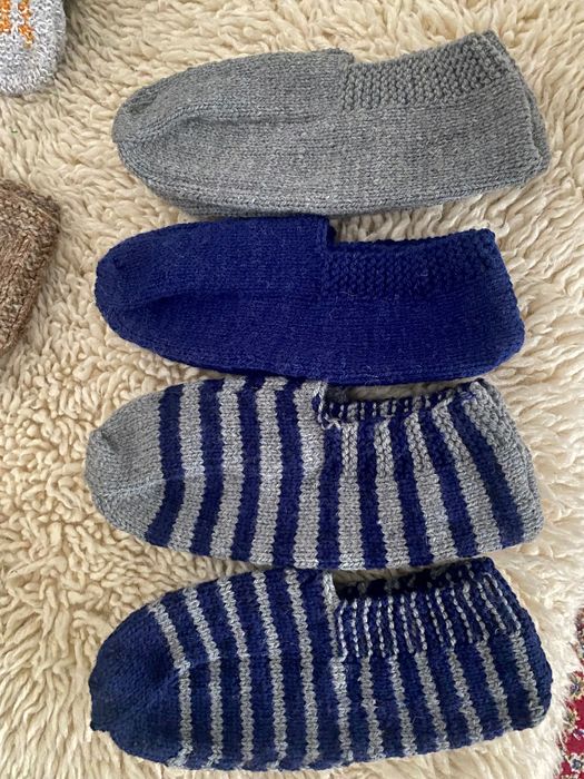 Домашни вълнени терлици