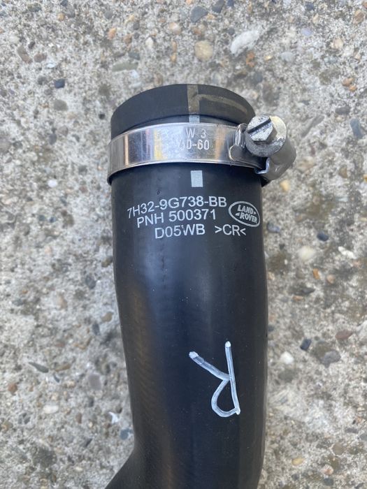 Маркучи на Турбото Range Rover Sport 3.6