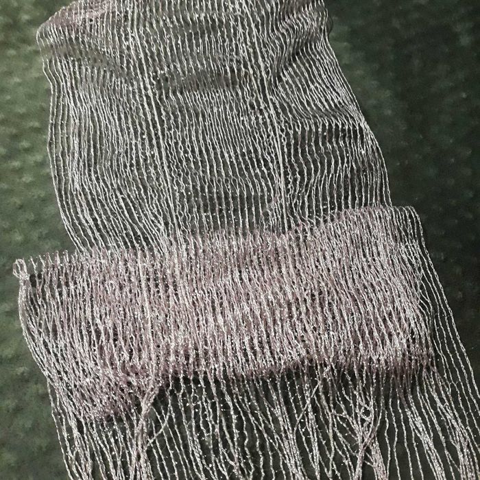 Шал в нежно розово