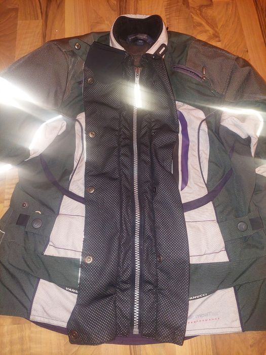 Geaca moto de dama Vanucci Ventus,textila,model frumos