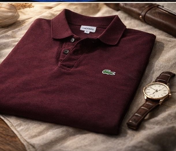 Lacoste блуза с яка