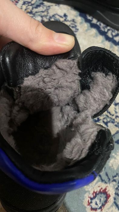 Детский обувь чистый кожа , натуральный мех