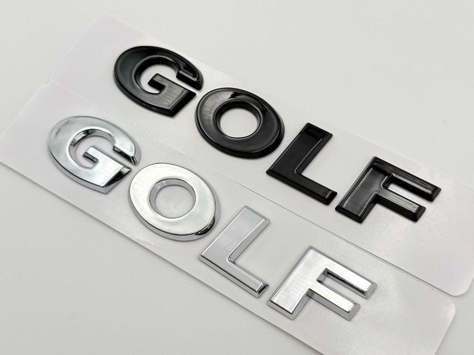 Emblemea Compatibila VW GOLF crom