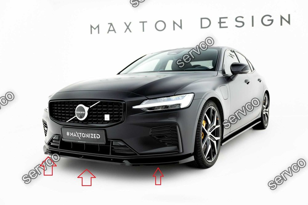 Prelungire bara fata Volvo S60 R-Design Mk3 2018- v1 - Maxton Design
